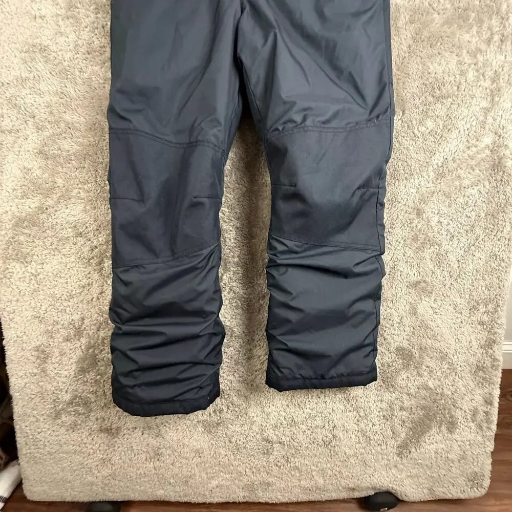 All in Motion Black Snow Bib Ski Pants Snowpants Snowsuit Youth Boy Girl XL 14